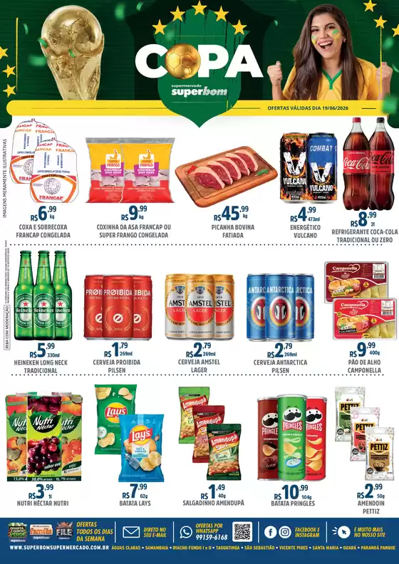 Catálogo Superbom Supermercado | Melhores ofertas para todos os clientes | 2026-06-19T00:00:00.000Z - 2026-06-19T00:00:00.000Z