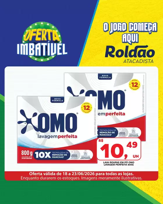 Catálogo Roldão | Ofertas especiais para você | 2026-06-18T00:00:00.000Z - 2026-06-23T00:00:00.000Z
