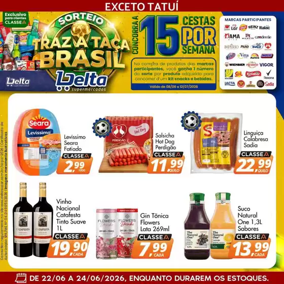 Catálogo Delta Supermercados | Ofertas para caçadores de pechinchas | 2026-06-08T00:00:00.000Z - 2026-07-12T00:00:00.000Z