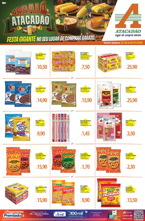 Catálogo Atacadão em Cícero Dantas | Atacadão - Festa Junina | 2026-06-22T00:00:00.000Z - 2026-07-05T00:00:00.000Z