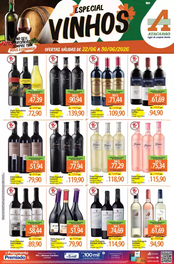Catálogo Atacadão | Atacadão - Vinhos | 2026-06-22T00:00:00.000Z - 2026-06-30T00:00:00.000Z