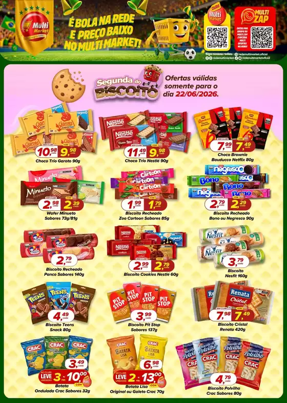 Catálogo Rede Multi Market | Encarte Rede Multi Market | 2026-06-22T00:00:00.000Z - 2026-06-22T00:00:00.000Z