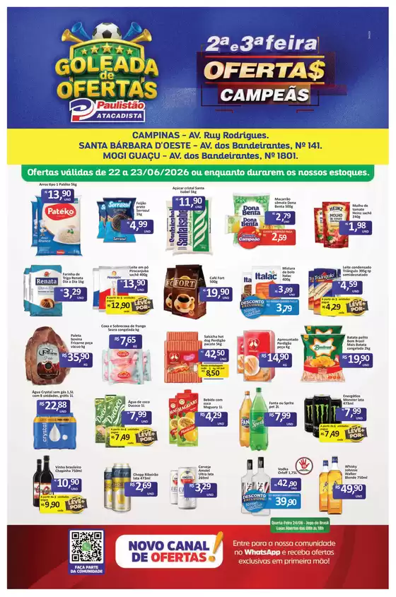 Catálogo Paulistão Atacadista | Nossas melhores ofertas para você | 2026-06-22T00:00:00.000Z - 2026-06-23T00:00:00.000Z