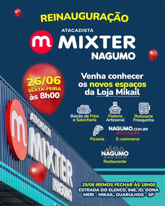 Catálogo Nagumo | REINAUGURACAO MIXTER NAGUMO | 2026-06-22T00:00:00.000Z - 2026-06-26T00:00:00.000Z