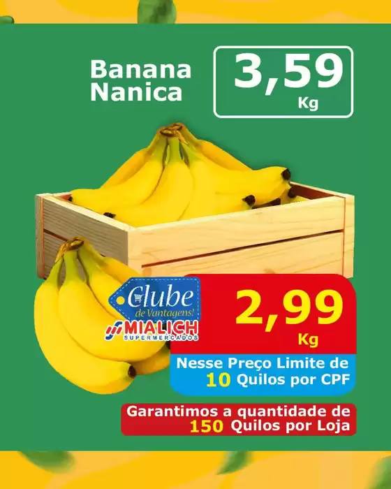 Catálogo Mialich Supermercados | Encarte Mialich Supermercados | 2026-06-22T00:00:00.000Z - 2026-06-24T00:00:00.000Z