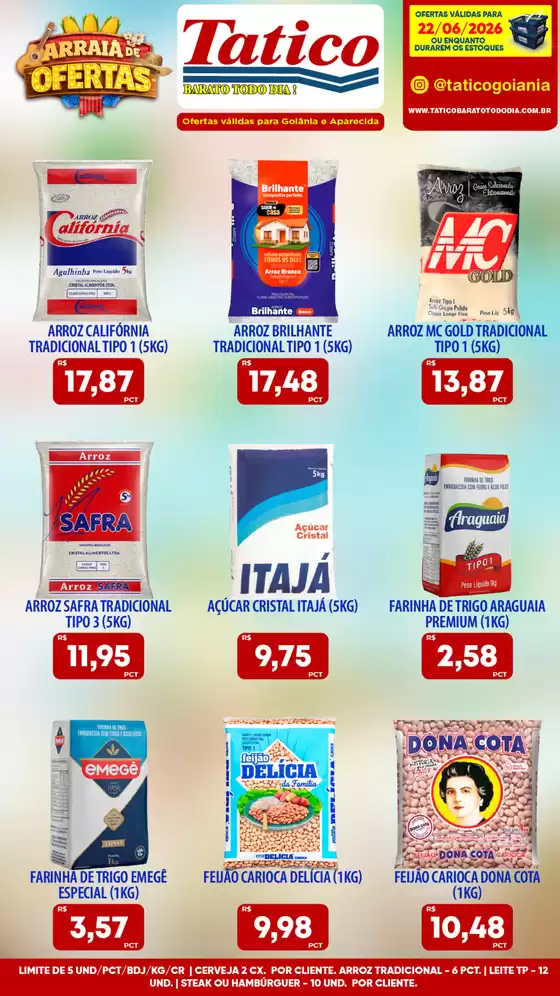 Catálogo Tatico | Melhores ofertas para todos os caçadores de pechinchas | 2026-06-22T00:00:00.000Z - 2026-06-22T00:00:00.000Z