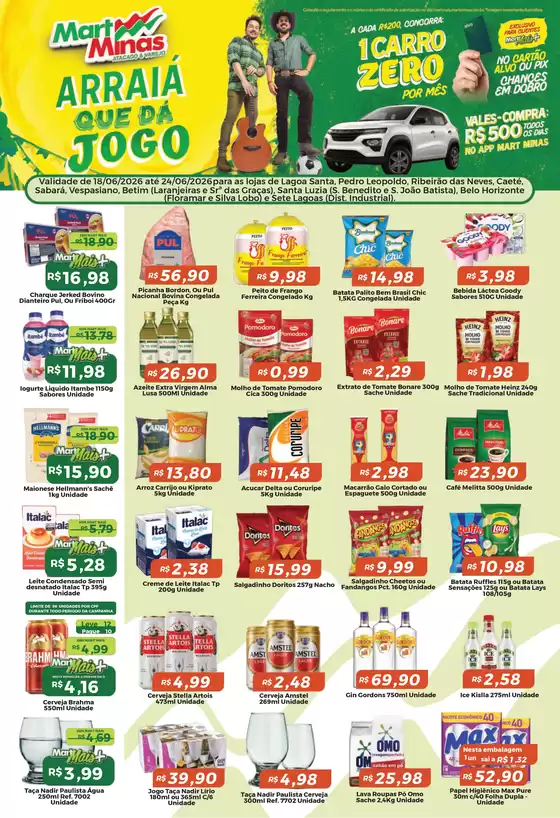 Catálogo Mart Minas | Ofertas exclusivas e pechinchas | 2026-06-18T00:00:00.000Z - 2026-06-24T00:00:00.000Z
