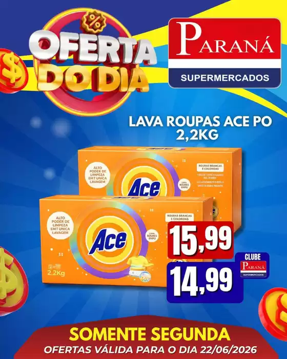 Catálogo Supermercados Paraná | Encarte Supermercados Paraná | 2026-06-22T00:00:00.000Z - 2026-06-22T00:00:00.000Z