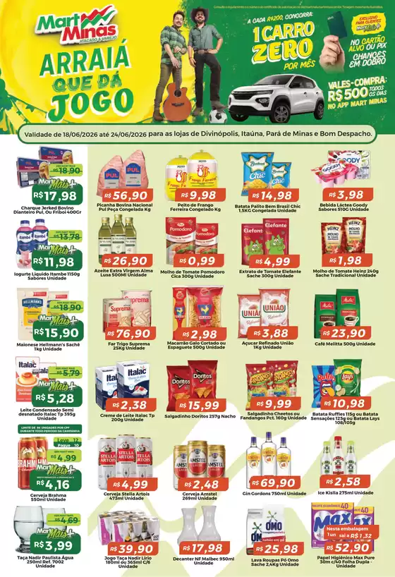 Catálogo Mart Minas | 285 DivinopolisItaunaPara de MinasBom Despacho 1 | 2026-06-18T00:00:00.000Z - 2026-06-24T00:00:00.000Z
