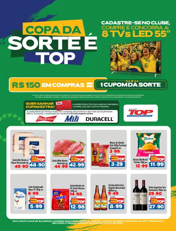 Catálogo Rede Top | Ampla seleção de ofertas | 2026-06-22T00:00:00.000Z - 2026-06-25T00:00:00.000Z