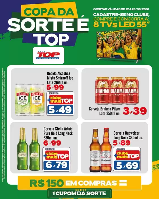 Catálogo Rede Top | Melhores ofertas para todos os caçadores de pechinchas | 2026-06-22T00:00:00.000Z - 2026-06-25T00:00:00.000Z