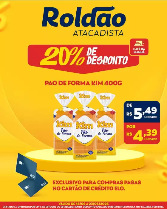 Catálogo Roldão | Melhores ofertas para compradores econômicos | 2026-06-18T00:00:00.000Z - 2026-06-23T00:00:00.000Z