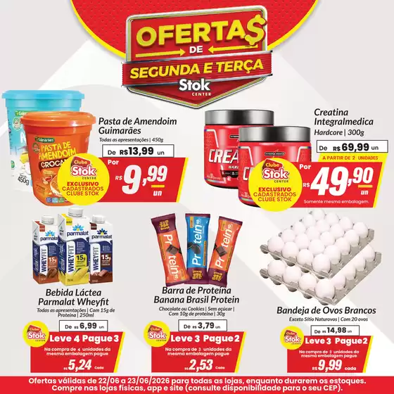 Catálogo Stok Center em Cedral-São Paulo | Ofertas Stok Center | 2026-06-22T00:00:00.000Z - 2026-06-23T00:00:00.000Z