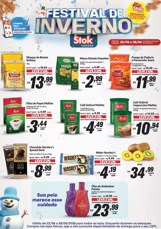 Catálogo Stok Center em Cedral-São Paulo | Festival de Inverno | 2026-06-22T00:00:00.000Z - 2026-06-28T00:00:00.000Z