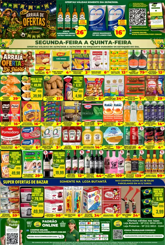 Catálogo Supermercado Padrão | Pechinchas e ofertas atuais | 2026-06-22T00:00:00.000Z - 2026-06-26T00:00:00.000Z