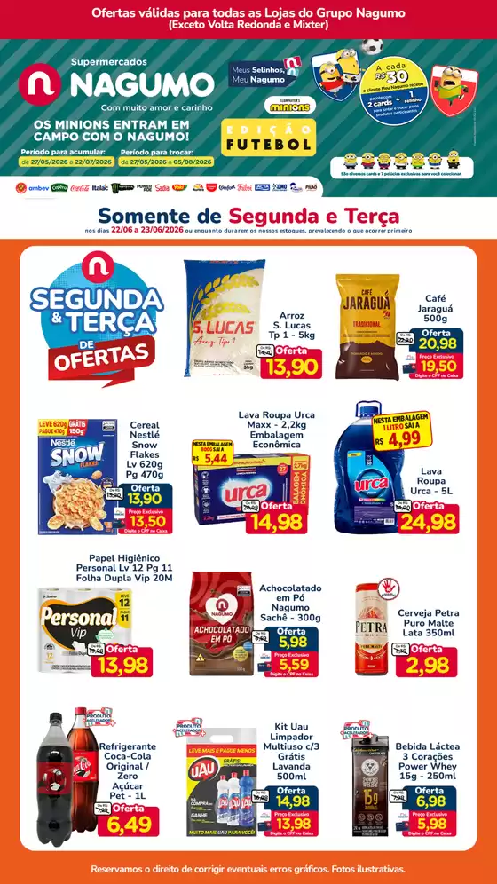 Catálogo Nagumo | SEGUNDA E TERCA | 2026-06-22T00:00:00.000Z - 2026-06-23T00:00:00.000Z