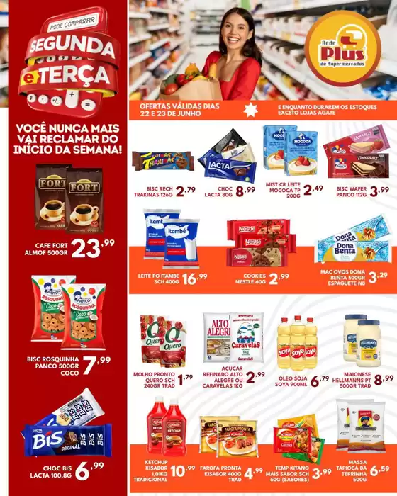 Catálogo Rede Plus Supermercados | Nossas melhores ofertas para você | 2026-06-22T00:00:00.000Z - 2026-06-23T00:00:00.000Z