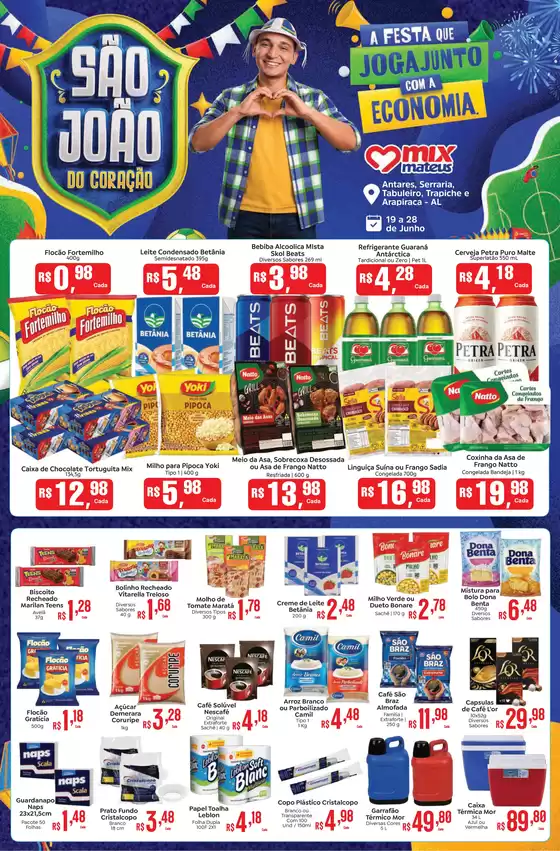 Catálogo Supermercados Mateus | Revista São João | 2026-06-22T00:00:00.000Z - 2026-06-28T00:00:00.000Z