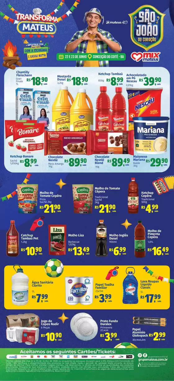 Catálogo Supermercados Mateus | Trasformador | 2026-06-22T00:00:00.000Z - 2026-06-23T00:00:00.000Z
