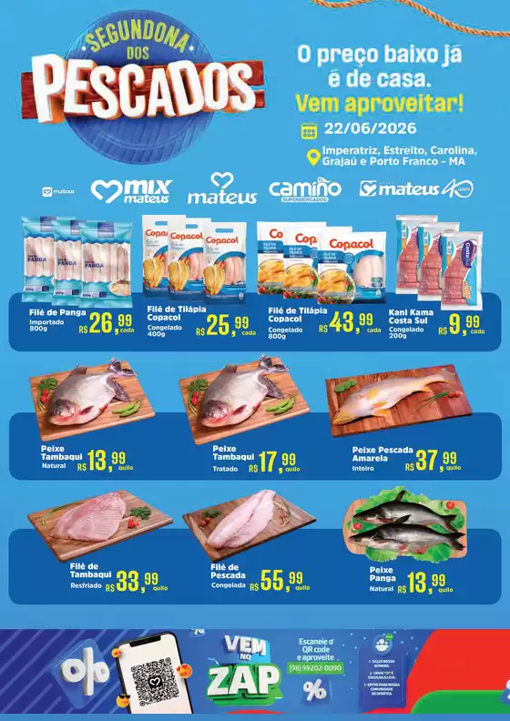 Catálogo Supermercados Mateus | Segundona dos Pescados | 2026-06-21T00:00:00.000Z - 2026-06-22T00:00:00.000Z