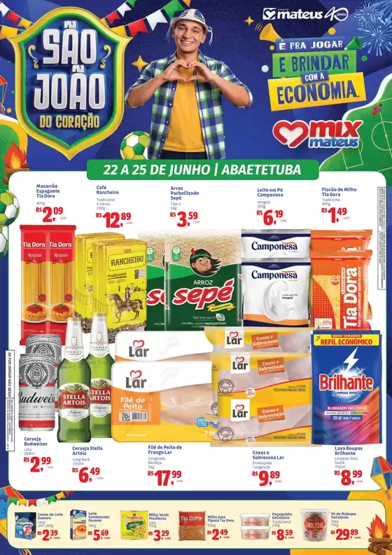 Catálogo Supermercados Mateus em Moju | Regular | 2026-06-22T00:00:00.000Z - 2026-06-25T00:00:00.000Z