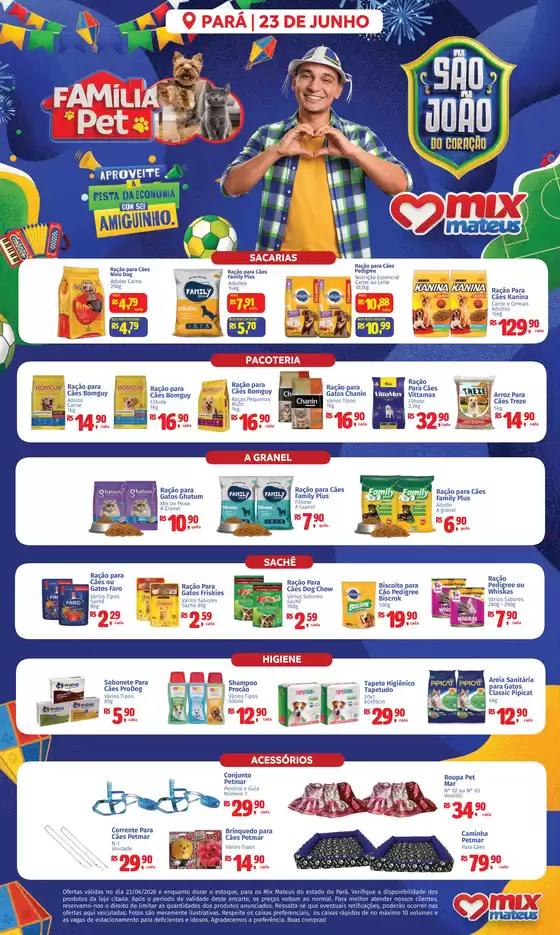 Catálogo Supermercados Mateus | Familia Pet | 2026-06-21T00:00:00.000Z - 2026-06-23T00:00:00.000Z