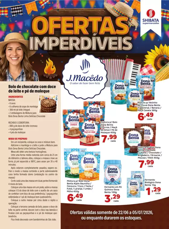 Catálogo Shibata Supermercados | Economize agora com nossas ofertas | 2026-06-22T00:00:00.000Z - 2026-07-05T00:00:00.000Z