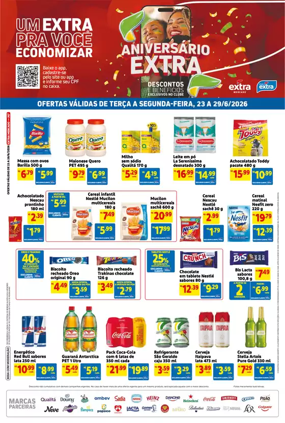 Catálogo Mercado Extra | Novas ofertas para descobrir | 2026-06-23T00:00:00.000Z - 2026-06-29T00:00:00.000Z