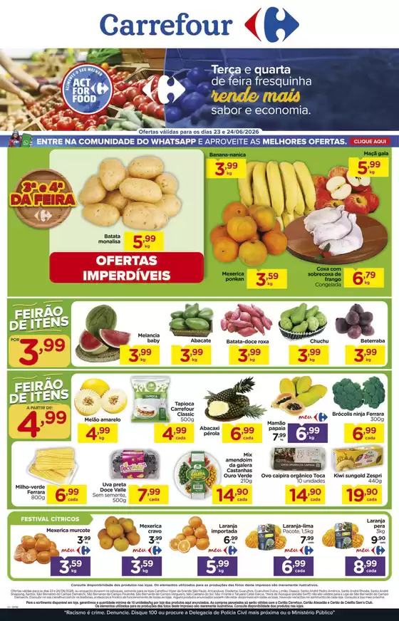 Catálogo Carrefour | FEIRA | 2026-06-23T00:00:00.000Z - 2026-06-24T00:00:00.000Z