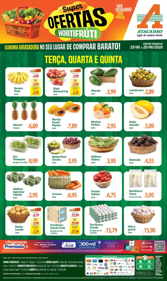 Catálogo Atacadão | Atacadão - Hortifrúti | 2026-06-23T00:00:00.000Z - 2026-06-25T00:00:00.000Z