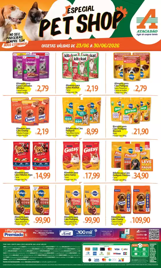Catálogo Atacadão | Atacadão - Pet Shop | 2026-06-23T00:00:00.000Z - 2026-06-30T00:00:00.000Z