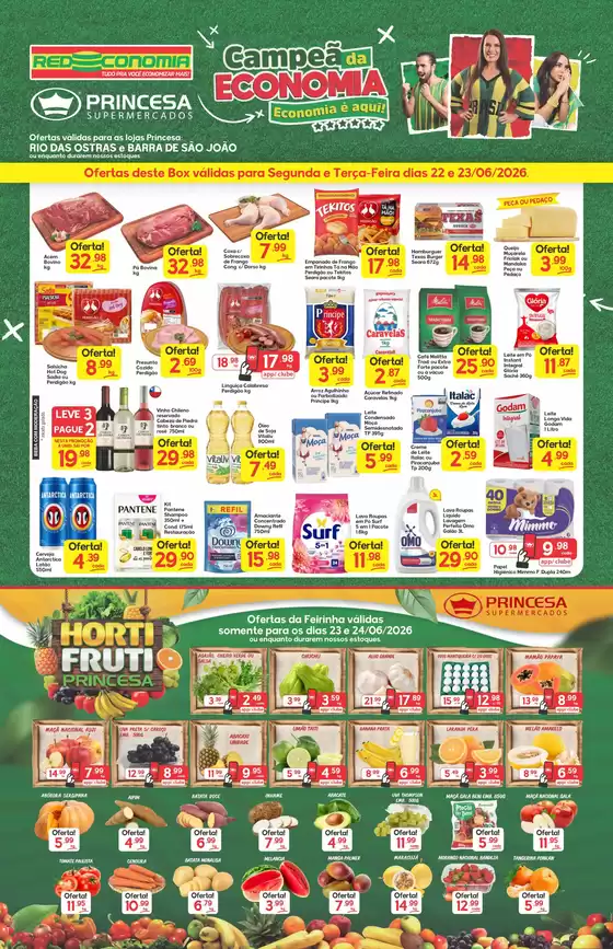 Catálogo Princesa Supermercados | Campeã da Economia 05 - 22 a 25/06 | 2026-06-22T00:00:00.000Z - 2026-06-26T00:00:00.000Z