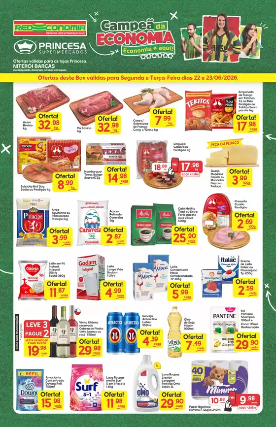 Catálogo Princesa Supermercados | Campeã da Economia 02 - 22 a 25/06 | 2026-06-22T00:00:00.000Z - 2026-06-26T00:00:00.000Z