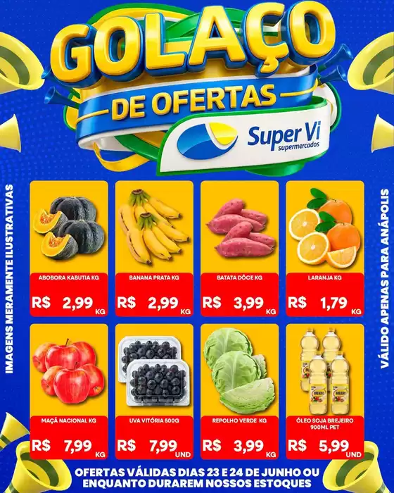 Catálogo Supervi Supermercados | Encarte Supervi Supermercados | 2026-06-23T00:00:00.000Z - 2026-06-24T00:00:00.000Z