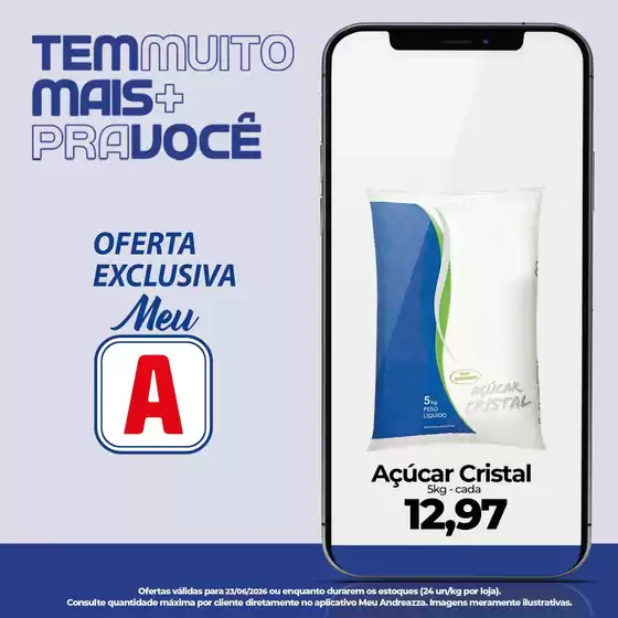 Catálogo Supermercados Andreazza | Descontos e promoções | 2026-06-23T00:00:00.000Z - 2026-06-23T00:00:00.000Z