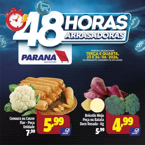 Catálogo Paraná Supermercados | Encarte Paraná Supermercados | 2026-06-23T00:00:00.000Z - 2026-06-24T00:00:00.000Z