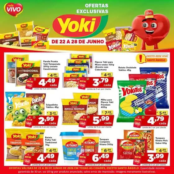 Catálogo Rede Vivo | Descubra ofertas atraentes | 2026-06-22T00:00:00.000Z - 2026-06-28T00:00:00.000Z