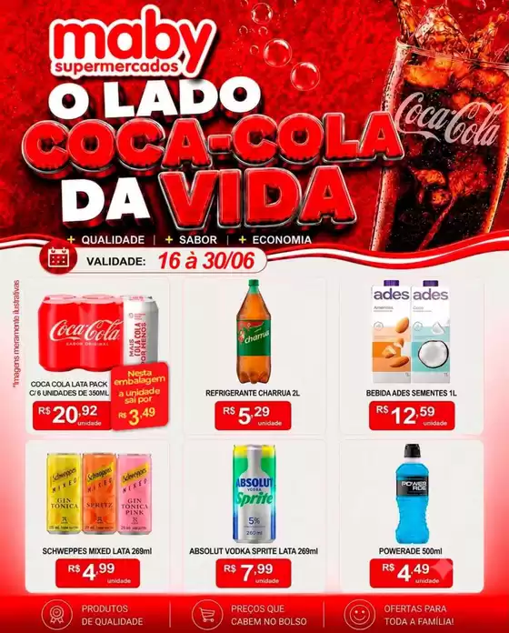 Catálogo Maby Supermercados | Descontos e promoções | 2026-06-16T00:00:00.000Z - 2026-06-30T00:00:00.000Z