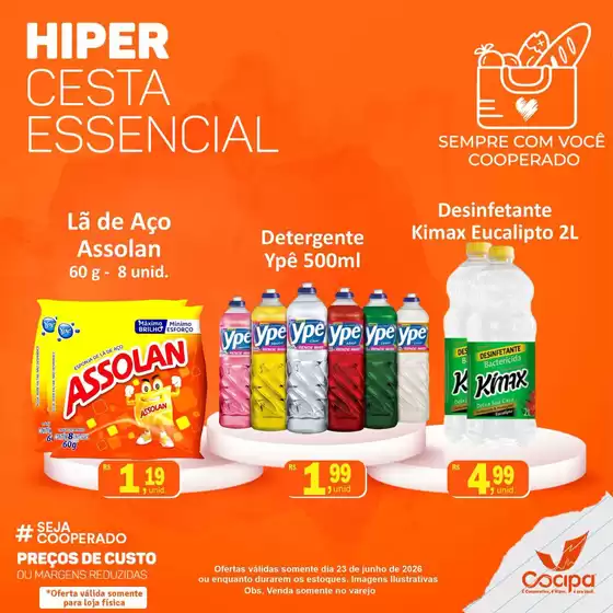 Catálogo Cocipa | Ofertas especiais para você | 2026-06-23T00:00:00.000Z - 2026-06-23T00:00:00.000Z