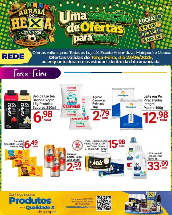 Catálogo X Supermercados | Novas ofertas para descobrir | 2026-06-23T00:00:00.000Z - 2026-06-23T00:00:00.000Z