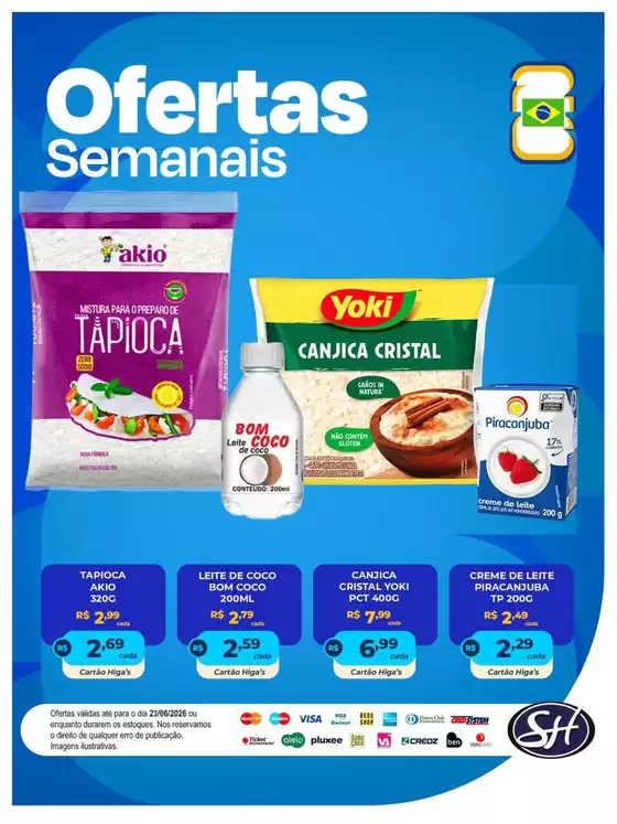 Catálogo Supermercado Higas | Ofertas especiais para você | 2026-06-23T00:00:00.000Z - 2026-06-23T00:00:00.000Z