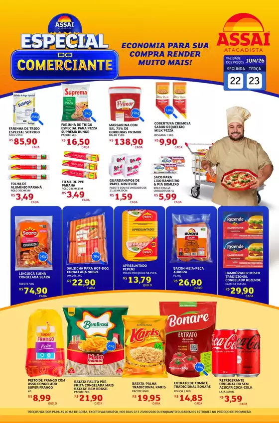 Catálogo Assaí Atacadista | Encarte Assaí Atacadista 48301-822 | 2026-06-23T00:00:00.000Z - 2026-06-23T00:00:00.000Z