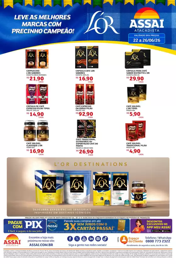 Catálogo Assaí Atacadista | Encarte Assaí Atacadista 48334 | 2026-06-23T00:00:00.000Z - 2026-06-26T00:00:00.000Z