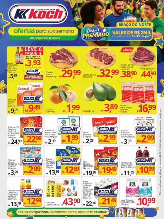 Catálogo Supermercados Koch | Melhores ofertas para todos os caçadores de pechinchas | 2026-06-22T00:00:00.000Z - 2026-06-26T00:00:00.000Z