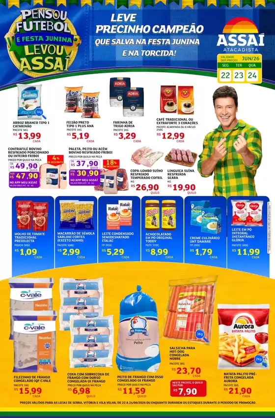 Catálogo Assaí Atacadista | Encarte Assaí Atacadista 47965 | 2026-06-23T00:00:00.000Z - 2026-06-24T00:00:00.000Z
