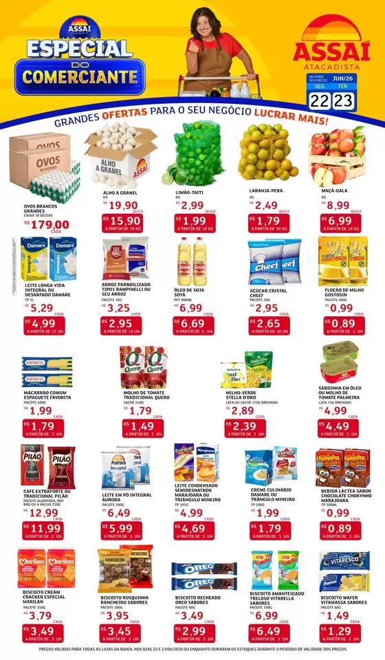 Catálogo Assaí Atacadista | Encarte Assaí Atacadista 47500-858 | 2026-06-23T00:00:00.000Z - 2026-06-23T00:00:00.000Z