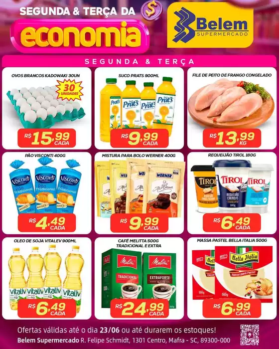 Catálogo Belem Supermercados | Encarte Belem Supermercados | 2026-06-23T00:00:00.000Z - 2026-06-23T00:00:00.000Z