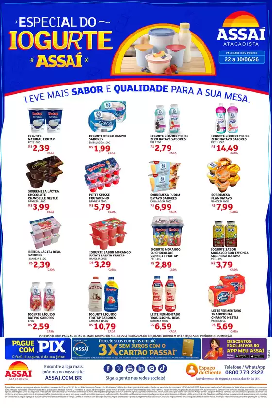 Catálogo Assaí Atacadista | Encarte Assaí Atacadista 48445 | 2026-06-23T00:00:00.000Z - 2026-06-30T00:00:00.000Z