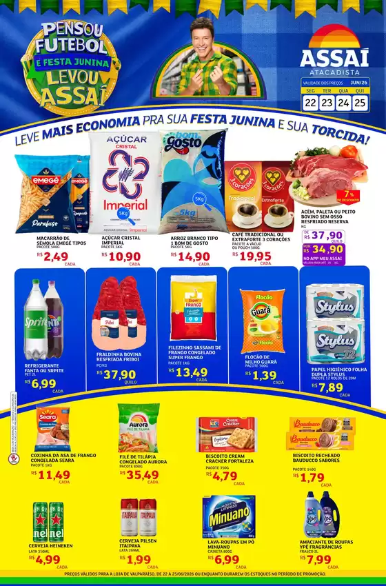 Catálogo Assaí Atacadista | Encarte Assaí Atacadista 48300-16 | 2026-06-23T00:00:00.000Z - 2026-06-25T00:00:00.000Z