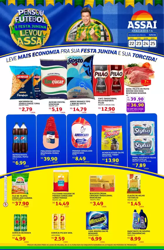 Catálogo Assaí Atacadista | Encarte Assaí Atacadista 48300-115 | 2026-06-23T00:00:00.000Z - 2026-06-25T00:00:00.000Z
